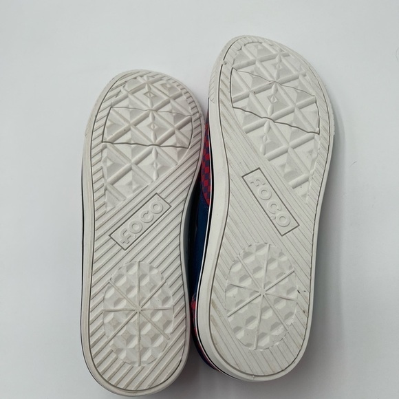 New England Patriots Checkered Canvas Slide-On Slippers – Size 11 - Picture 9 of 10